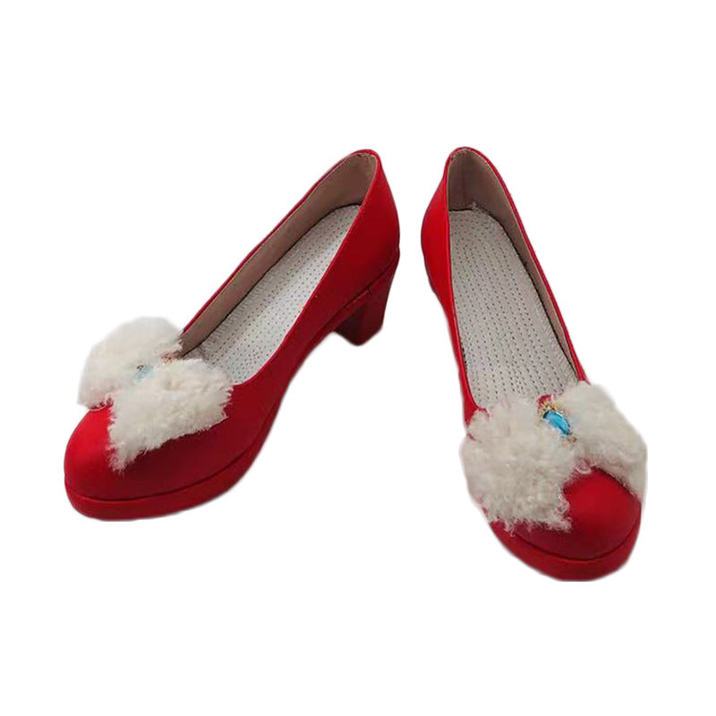 Uma Musume Pretty Derby Baekho Morning Light Cosplay Shoes for Anime Convention - Halloweez