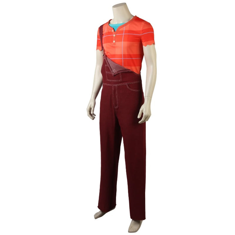 Halloweez Wreck-It Ralph 2 Ralph Breaks The Internet Adult Cosplay Jumpsuit - Halloweez