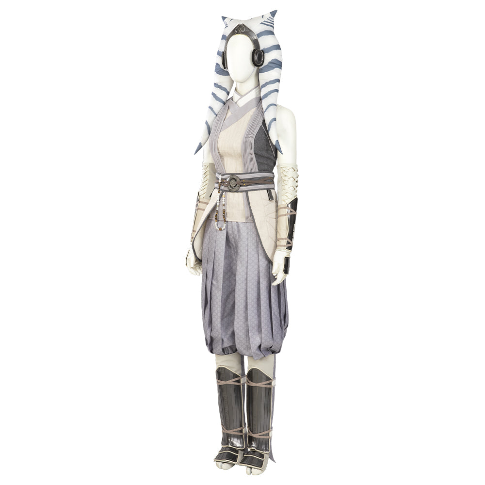 Halloweez Ahsoka Tano White Star Wars Cosplay Costume - Halloweez