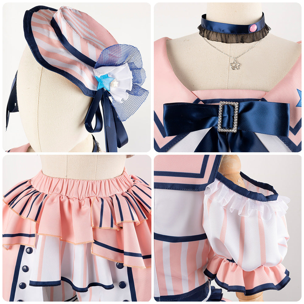 BanG Dream Poppin'Party Kasumi Toyama Cosplay Costume - Authentic Anime Outfit - Halloweez