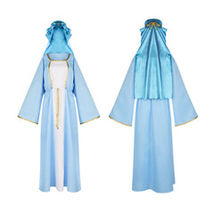 Halloween Arabic Costume Adult Men Women Cos Middle East Dubai Elder Long Robe Shepherd Clothing