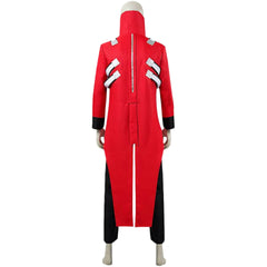 Official Sonic 3 Dr Eggman Costume Red Jacket Set