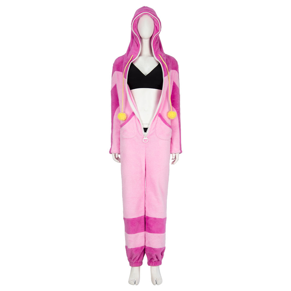 Halloweez Juri Cosplay Pajama Set from Street Fighter 6 - Authentic Look