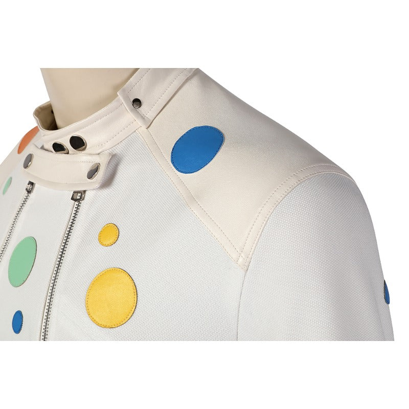 Halloweez Polka-Dot Man Costume - The Ultimate Suicide Squad 2 Cosplay Halloween Outfit with Shoes