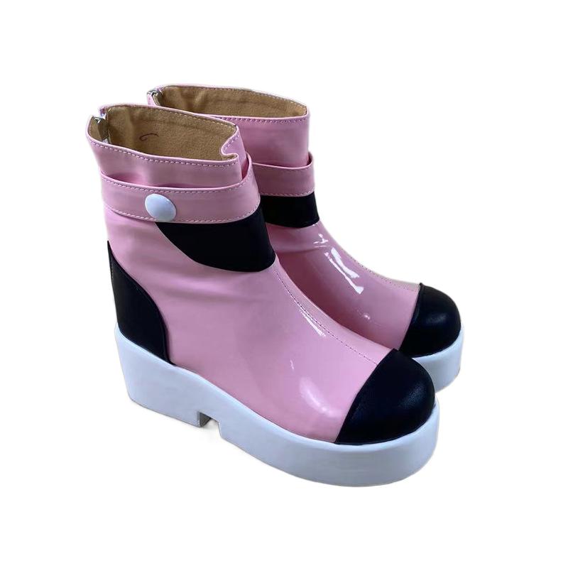 Akudama Drive Ordinary Person / Swindler (Female Lead) Cosplay Shoes for Anime Conventions - Halloweez