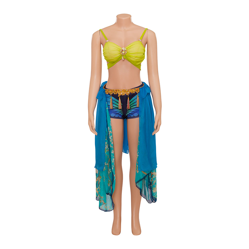 Britney Spears Inspired Blue Dance Costume for Women | Halloweez Cosplay - Halloweez