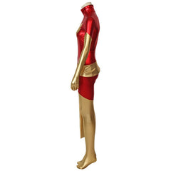 Women Halloweez Jean Grey Superhero Cosplay Bodysuit for Halloween & Comic Con