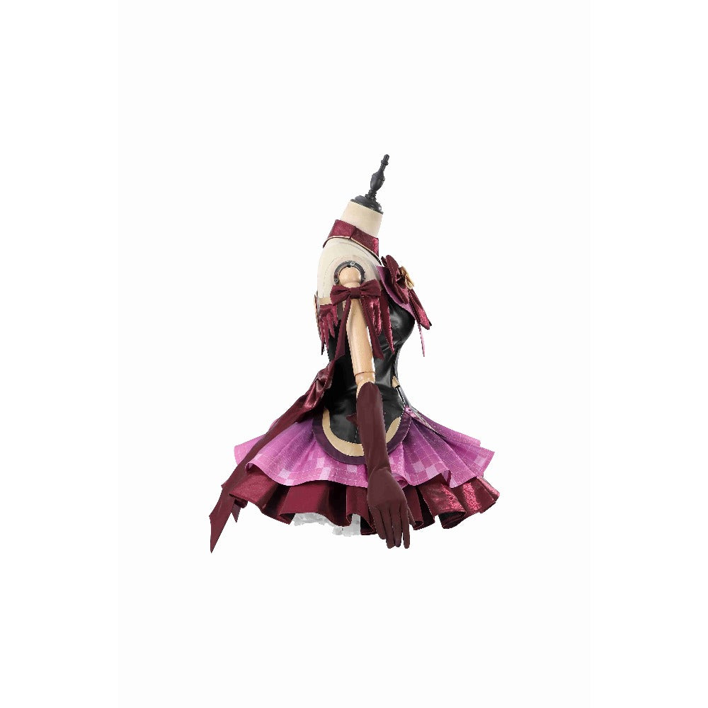 Overwatch Magical Girl Cos Black Red Cute Juno Mythic Skin Cosplay Costume - Halloweez