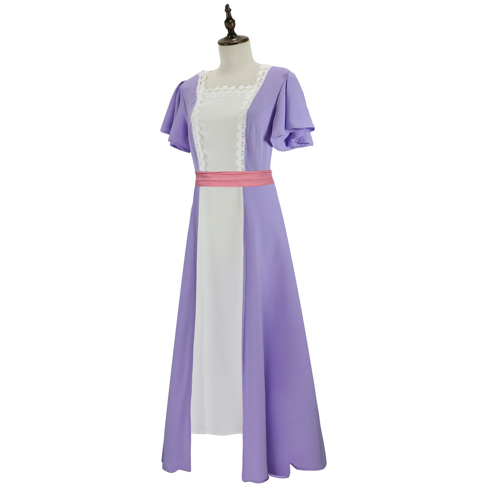 Titanic Rose Same Role Play Dress Bridgerton Evening Gown Regency Dress - Movie Cosplay Costume - Halloweez