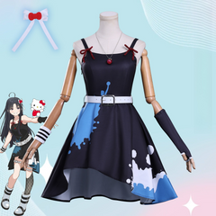 Girls Band Cry Nina Iseri Cosplay Costume,Custom‑Tailored for Comic‑Con & Halloween