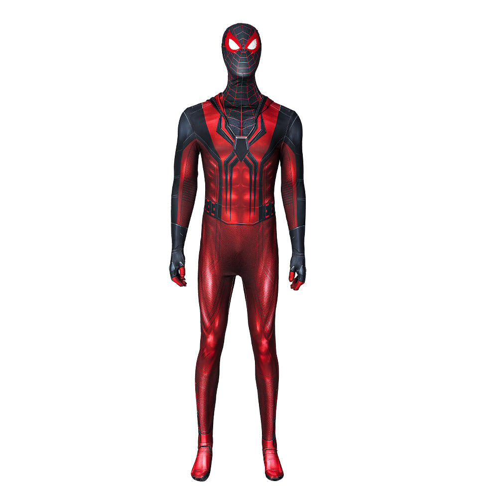 2023 Halloweez Spider-Man Miles Morales Jumpsuit Cosplay Costume