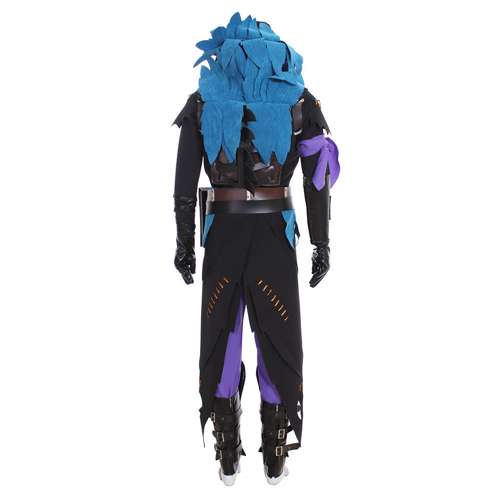 Halloweez Men's Raven Demon Cosplay Costume - Full Set Game Cosplay Outfit