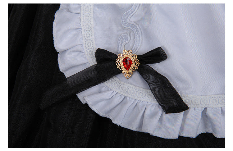 Fifth Personality Truth Underneath Cosplay Costume Priestess Crimson-haired Witch Role-playing Anime Costume - Halloweez