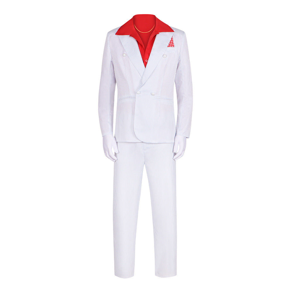 Scarface Tony Montana Cosplay Costume Al Pacino Movie Suit Outfit for Stage Performance Halloween Party