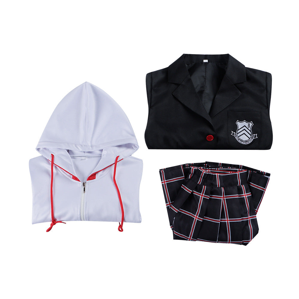 Persona 5 Phantom Thieves Takamaki Ann Cosplay Costume JK Uniform