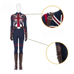 Captain Carter Cosplay Full Set, What If Season 1 Custom Women Costume, Marvel Superhero Cosplay Outfit Custom Made - Halloweez