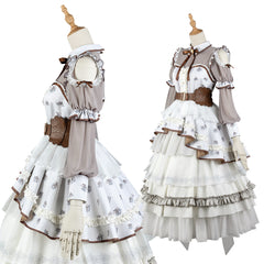 Bang Dream! MyGO! Longqi Shuangshi Soyo 2D Cos Anime Game Lolita Costume - Halloweez