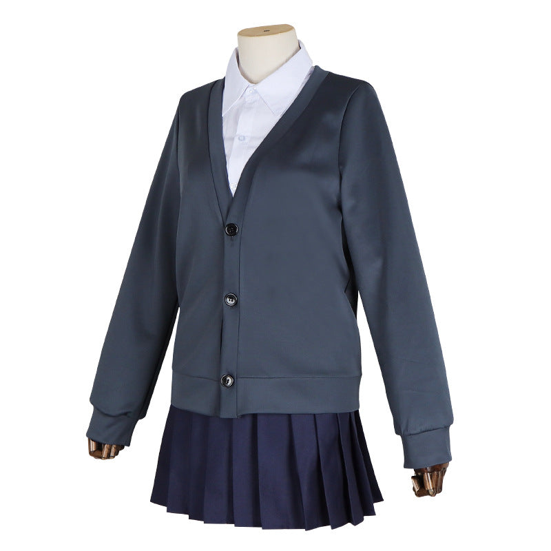 Aharen-san wa Hakarenai Reina Aharen Cosplay Costume School Uniform JK Anime Outfit - Halloweez