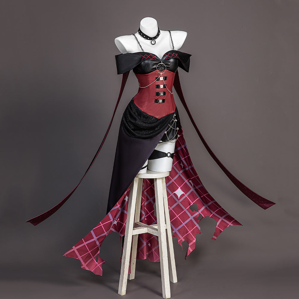 Serie de mapaches Hatsune Miku de Halloween: disfraz de cosplay de MEIKO