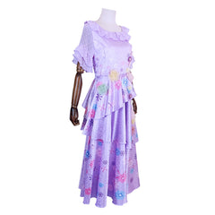 Magic House Isabela Princess Dress from Encanto - Chiffon Cosplay Costume for Children's Day - Halloweez