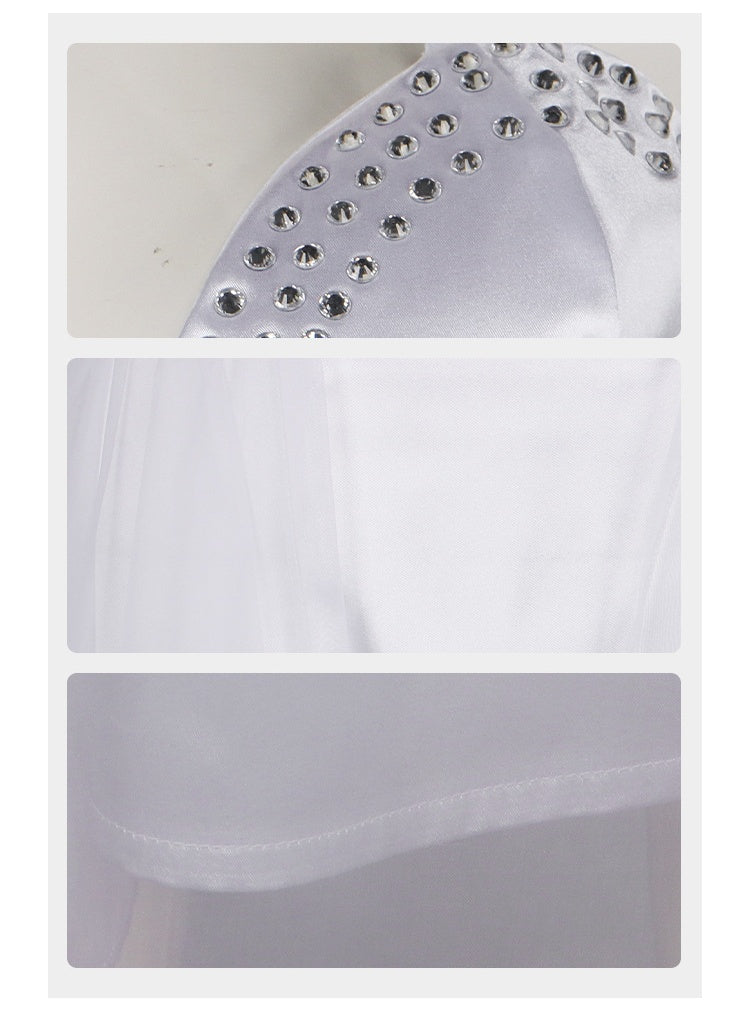 Wicked Glinda Cosplay Costume for Halloween and Stage Performance - Halloweez