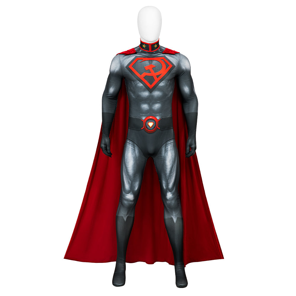 Halloweez Superman Red Son Cosplay Costume Full Set