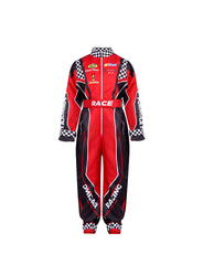 Summer Breathable Off-Road Karting Dune Buggy Unisex Kids Racing Suit Jumpsuit Riding Apparel - Halloweez