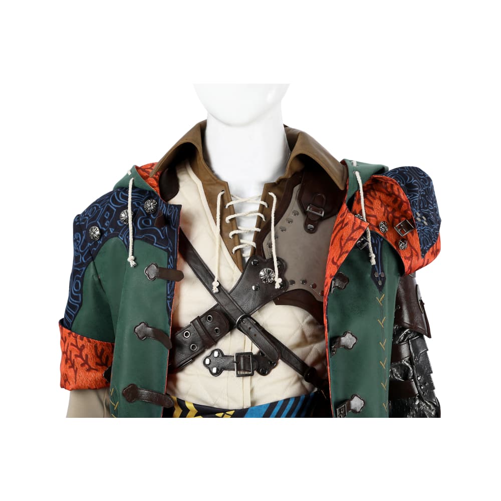 Monster Hunter Wilds Official Hope Set Male Cosplay Costume, High Quality Video Game Outfit - Halloweez