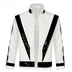 Iconic Michael Jackson Thriller Jacket Cosplay Costume for Stage Performance & Halloween - Halloweez