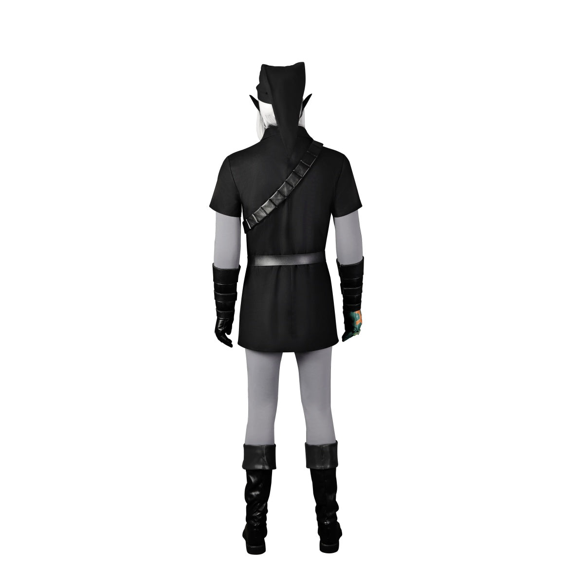 Legend of Zelda 2 Tears of the Kingdom Link Dark Suit Black Costume - Halloweez