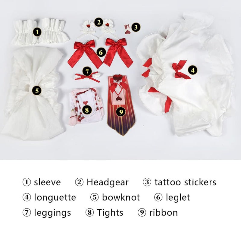 Halloweez Miku Cosplay Costume - Cute Angel Halloween Garden of Eden Dress - Halloweez