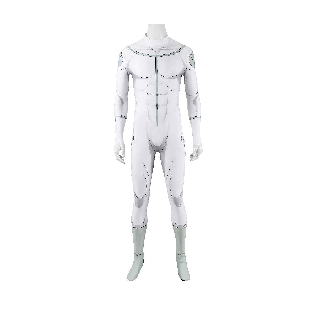 Invincible Viltrumite Mark Full Body Tights Cosplay Costume, Complete Invincible Youth Superhero Jumpsuit Outfit for Cosplay Party - Halloweez