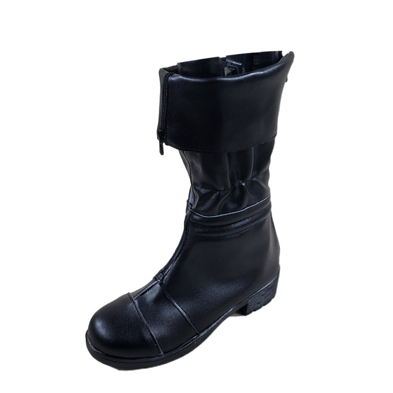 2175 Final Fantasy VII Remake Cloud Strife Cosplay Shoes for Anime Conventions - Halloweez