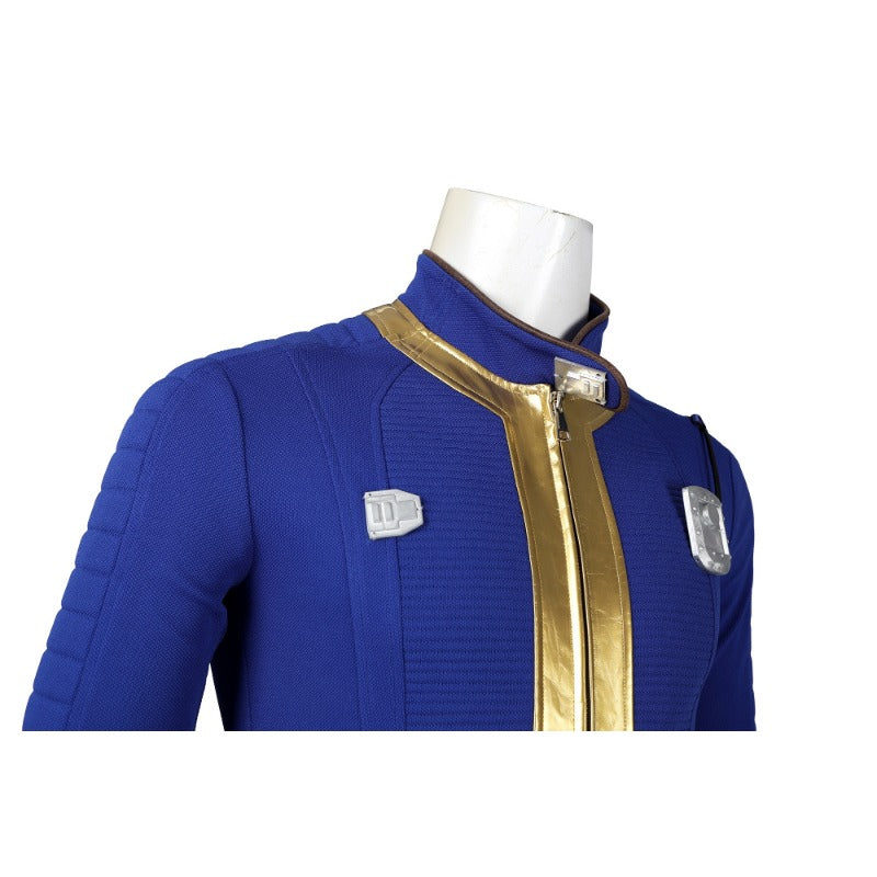 Halloweez Vault 75 Cosplay Jumpsuit with Armor for Halloween - Halloweez