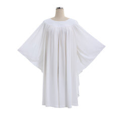 Elegant Women's Church ALB White Vestments Chasuble for Catholic Priests and Religious Occasions