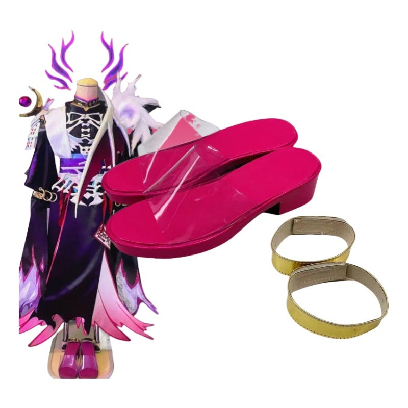 992 Rainbow Agency Luxiem Virtual Streamer Shu Yamino Cosplay Shoes for Anime Conventions - Halloweez