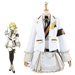 World Project Kagamine Rin Hana Satonori Momoi Airi 2D Anime Costume Set - Project Sekai Cosplay - Halloweez
