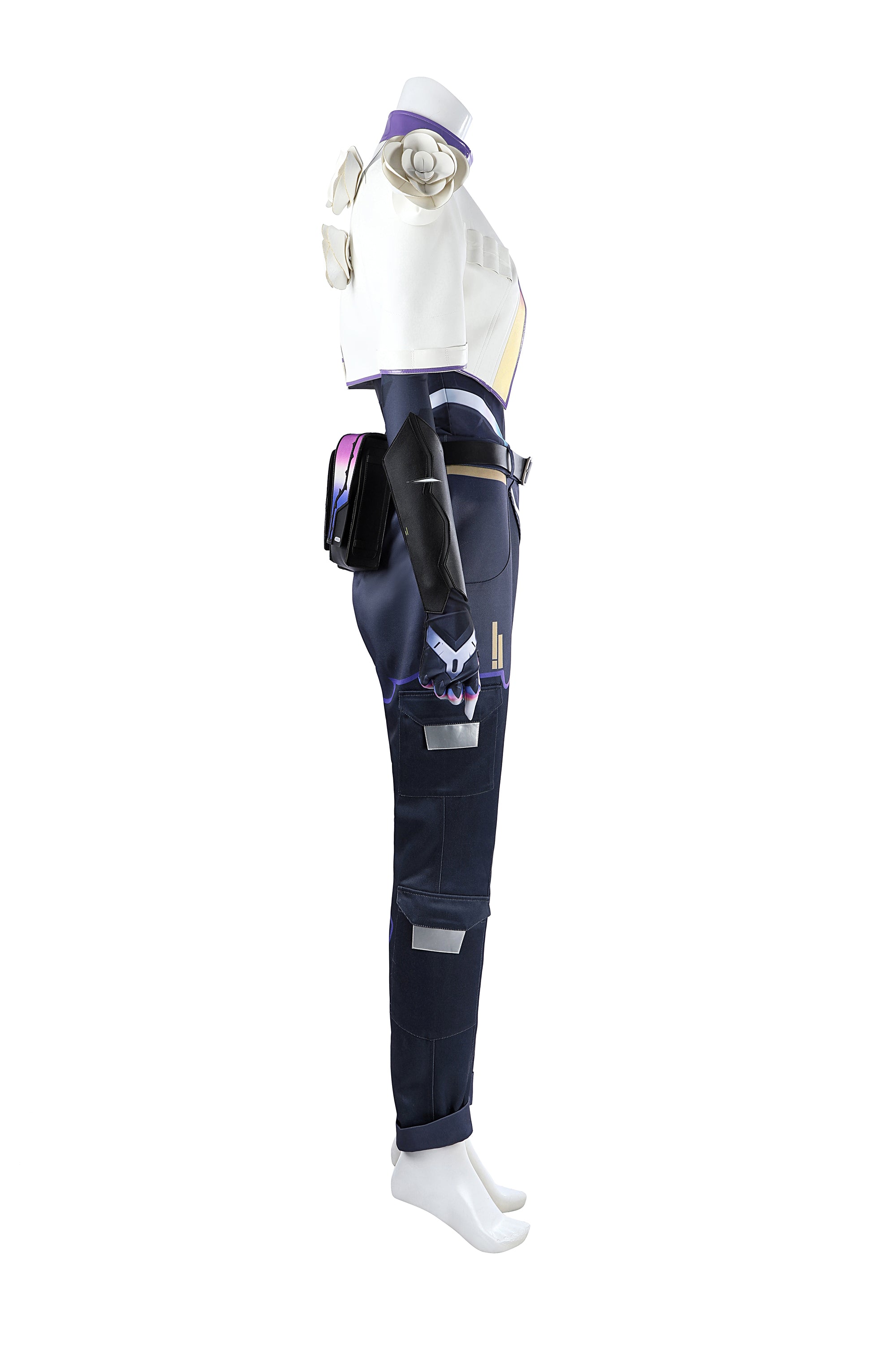 Valorant Vyse Cosplay Costume Full Set, High-Quality Agent Outfit for Gaming Convention and Halloween - Halloweez