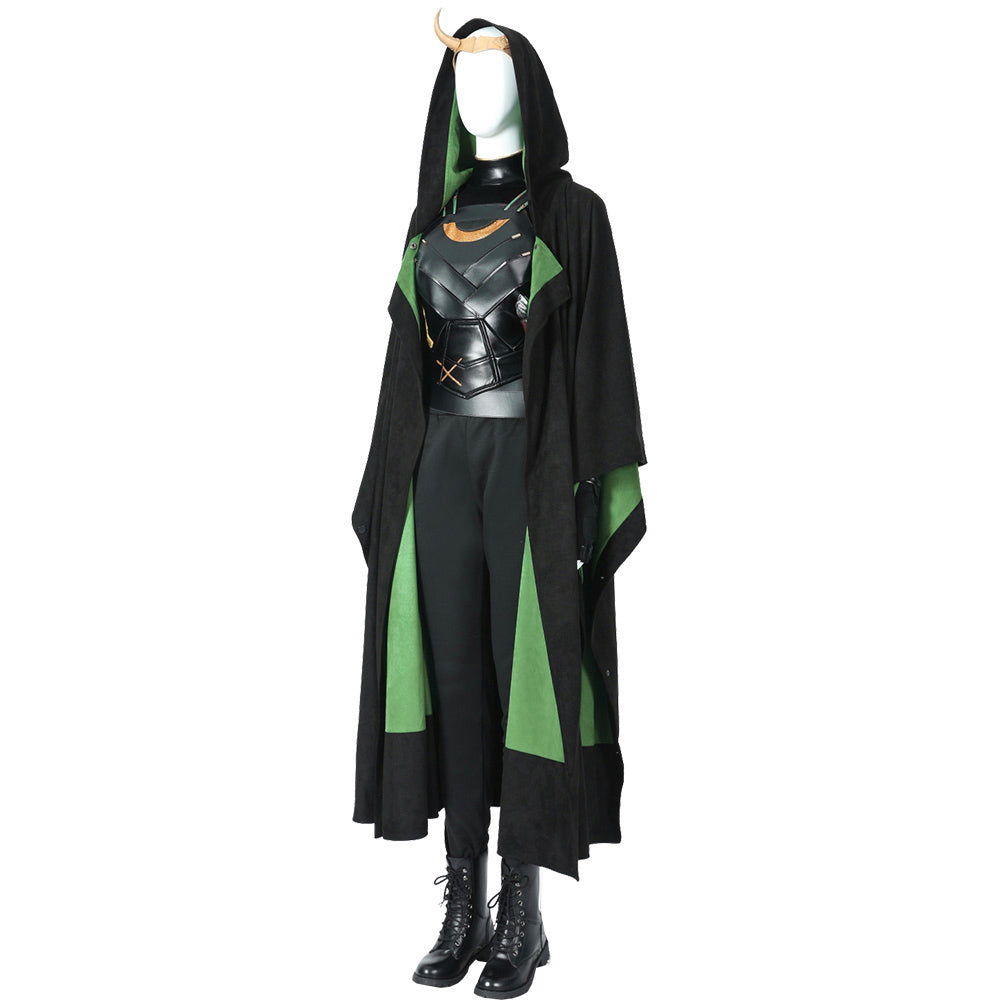 Halloweez: Loki Sylvie Cosplay Costume for Women - Dive into the Honkai Universe