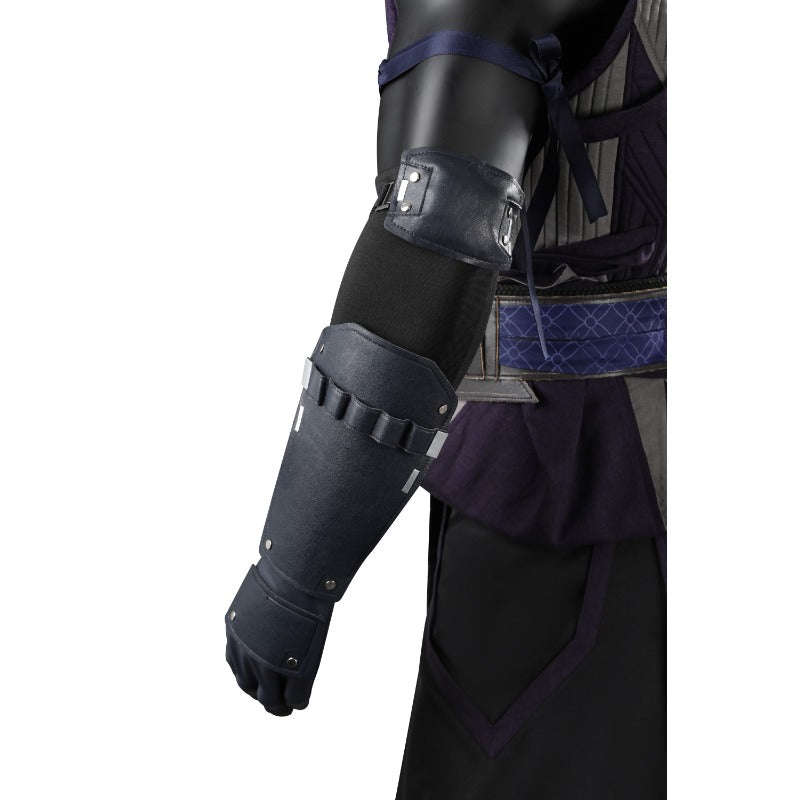 Halloweez Mortal Kombat Smoke Cosplay Costume with Mask - Full Set for Halloween & Parties