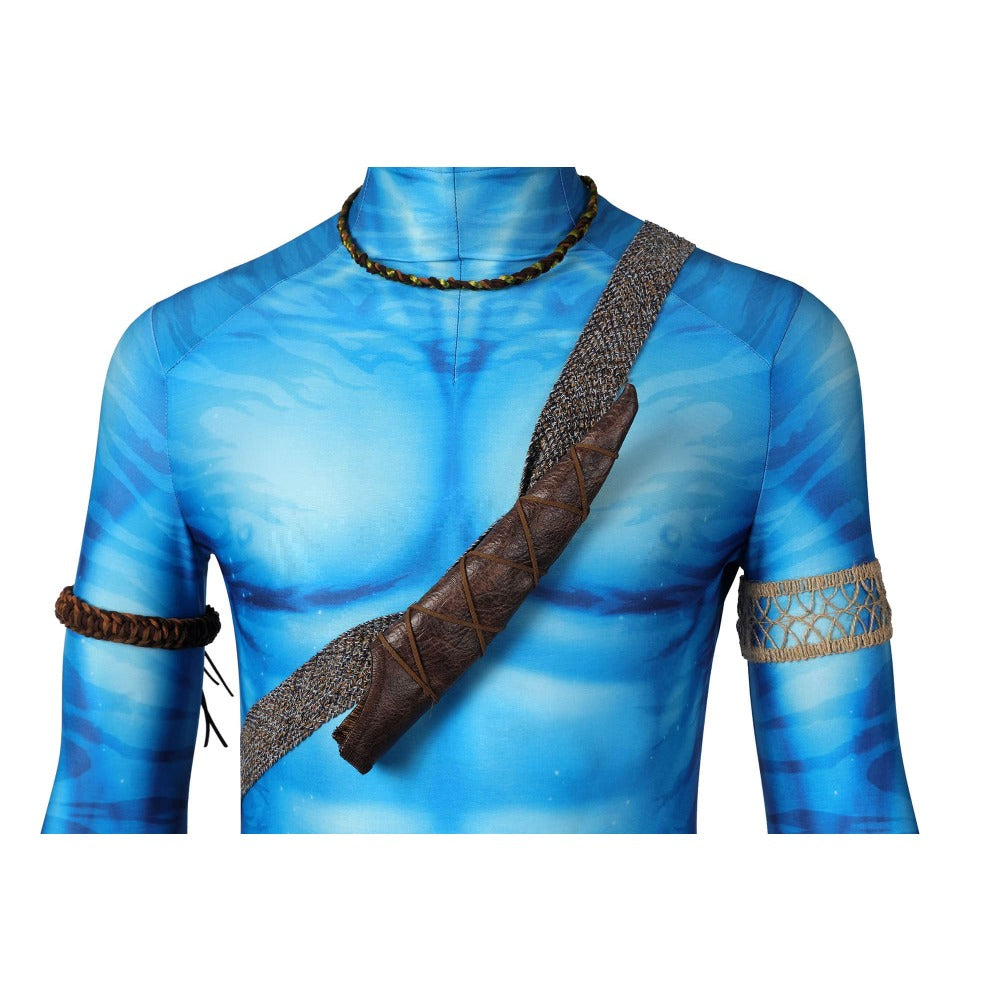 Avatar 2 The Way of Water Jack Sully Cosplay Costume - High Quality Movie Replica - Halloweez