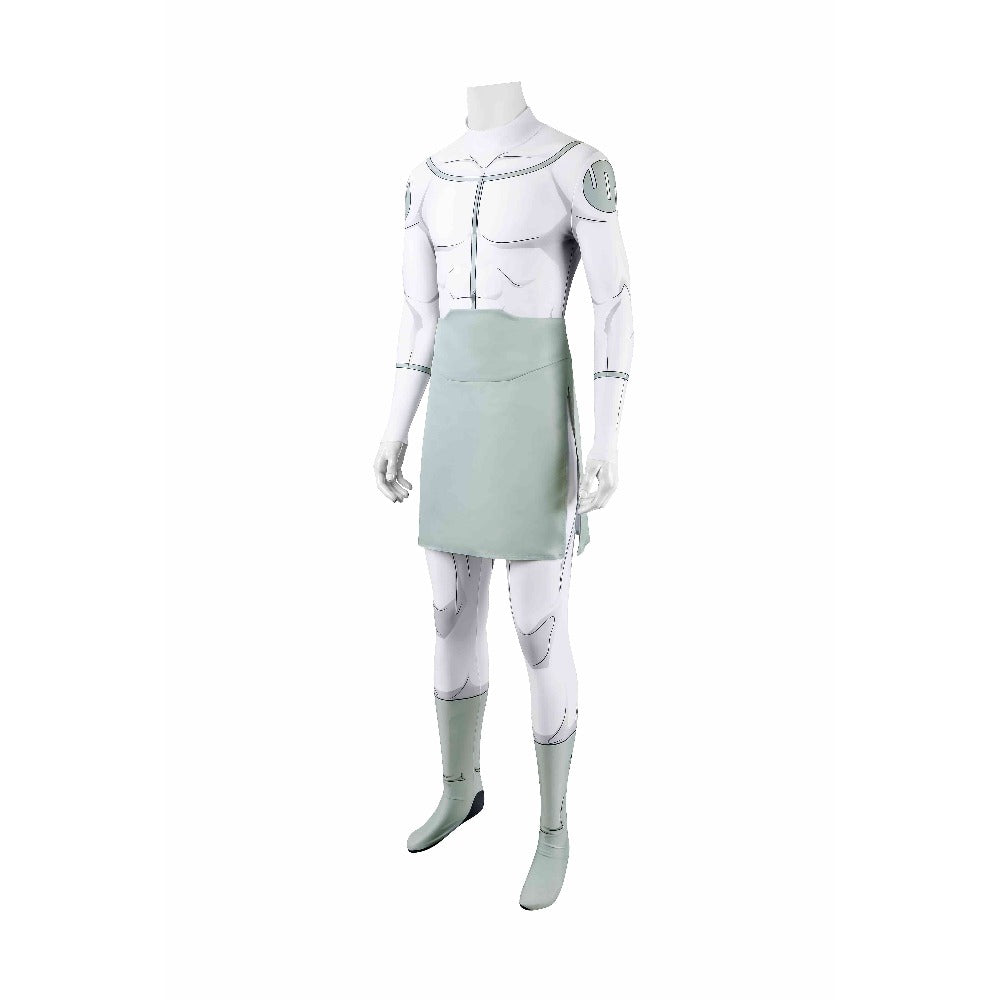 Invincible Viltrumite Mark Full Body Tights Cosplay Costume, Complete Invincible Youth Superhero Jumpsuit Outfit for Cosplay Party - Halloweez