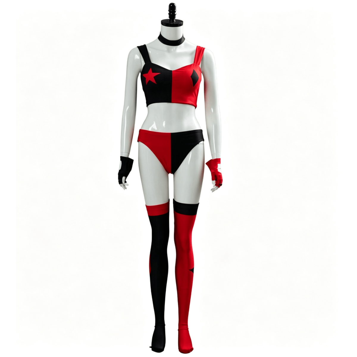 Suicide Squad Harley Quinn Cosplay Costume, Custom Outfit for Halloween & Comic‑Con
