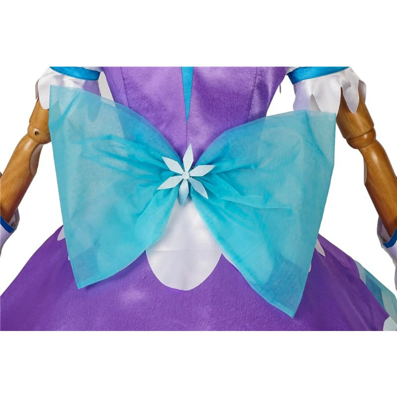 Conjunto de disfraz de Cosplay de Selene, Kaguya Madoka, Halloween | Traje y peluca unisex de Pretty Cure Anime