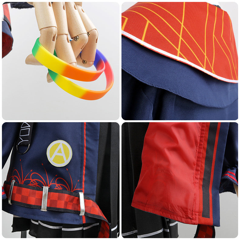 VTuber Nakiri Ayame Cosplay Costume - Anime Outfit Set for Fans - Halloweez
