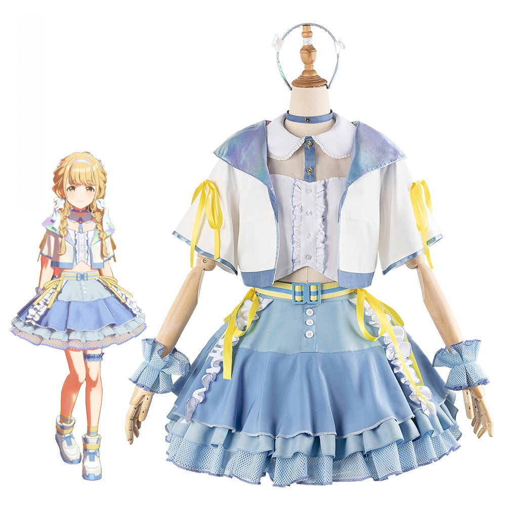 School Idol Master Kotone Fujita Cosplay Costume Anime Dress Set - Halloweez