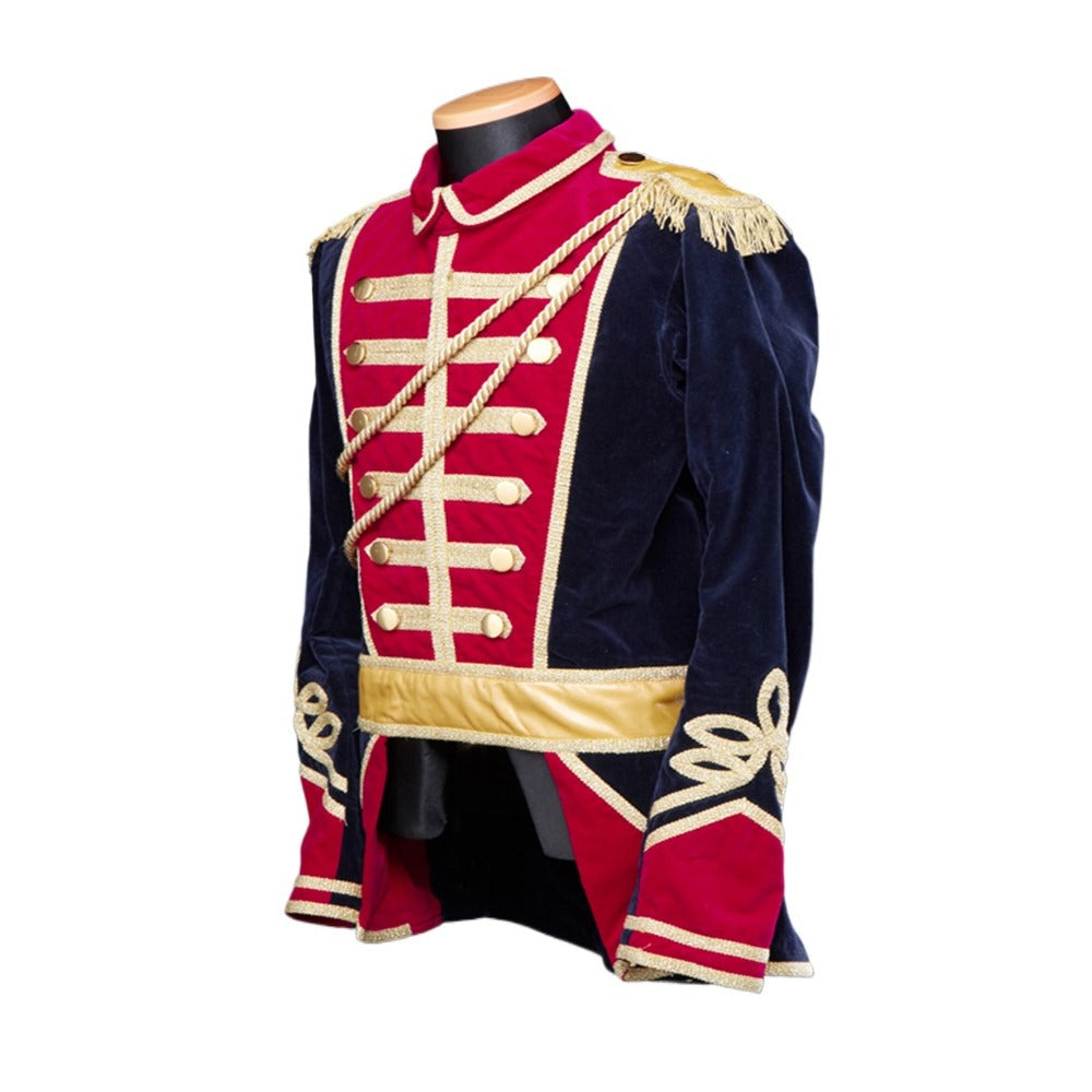 Historical Military Officer Cosplay Costume - Majestic Ballet Musical Jacket with Hat | Halloweez