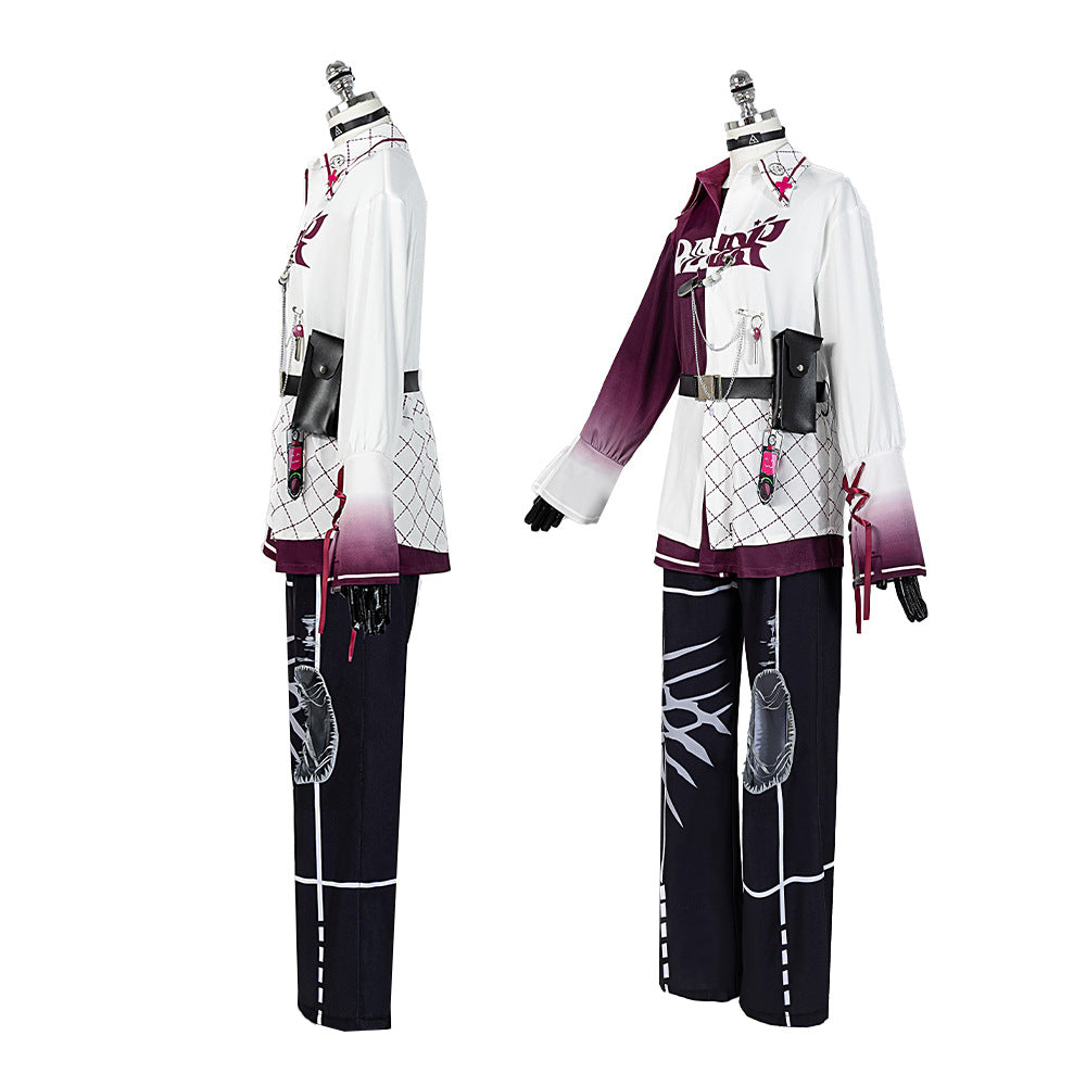 Vtuber Nijisanji Hero Group Sasaki Ichitetsu Cosplay Costume for Anime Game Fans - Halloweez