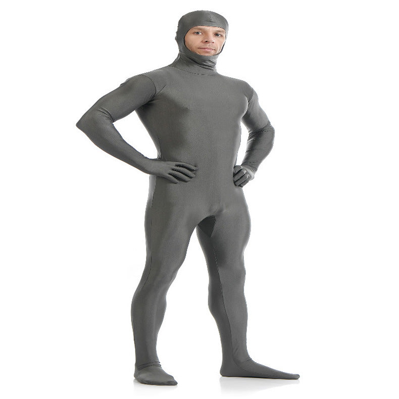 Ebay Sourced Lycra Halloween Christmas Performance Cosplay Full Face Cover Zentai Suit