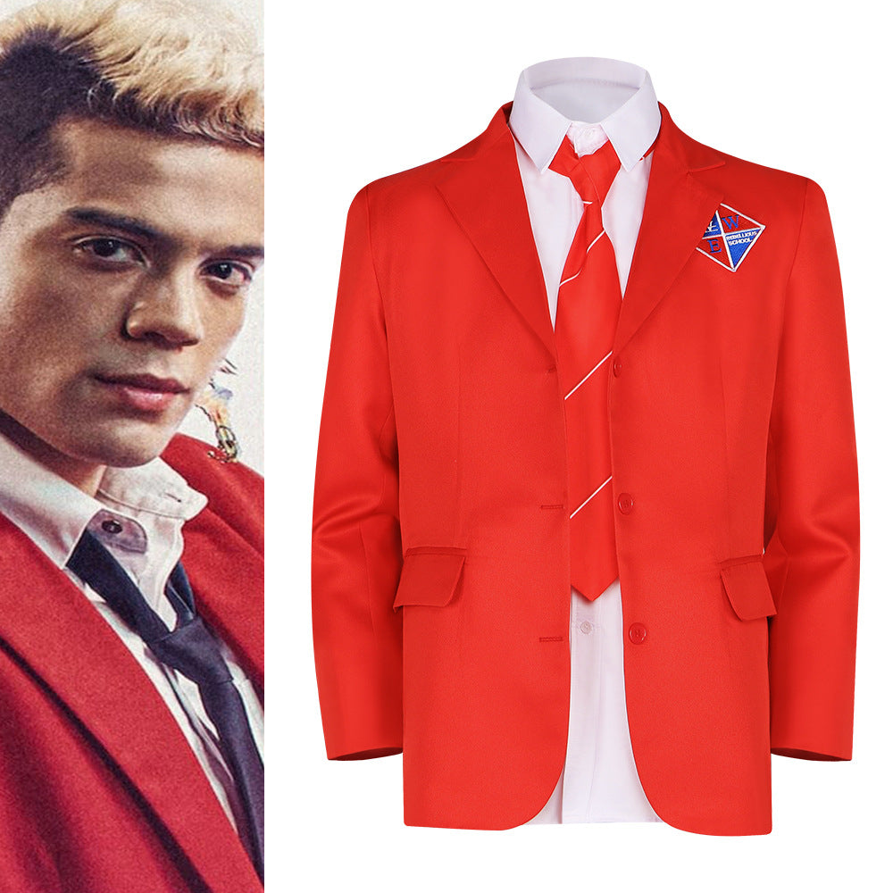 Rebelde TV Series School Uniform for Men and Women Students Cosplay Stage Performance Costume
